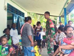 Babinsa Posramil Warsa Hadiri Kegiatan Kelas Ibu Balita di Kampung Aman