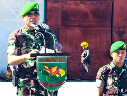 Pangdam XVII/Cenderawasih Pimpin Pelepasan Satgas Pamtas RI-PNG di Biak