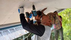 Enam Ruang Kelas SMK Pariwisata Bosnik Direhabilitasi