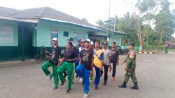 Babinsa Biak Kota Latih Calon Paskibraka Distrik Samofa
