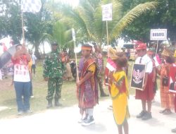 Karnaval Meriahkan HUT Ke-81 RI Digelar di Distrik Numfor Timur