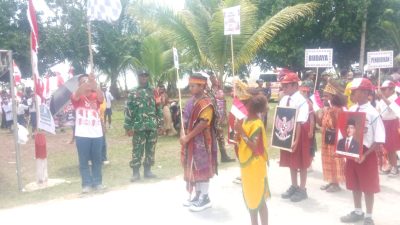 Karnaval Meriahkan HUT Ke-81 RI Digelar di Distrik Numfor Timur