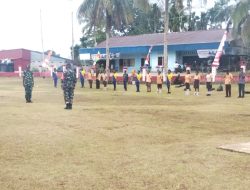 Babinsa Koramil 1708-02/Biak Utara Gelar Gladi Bersih Bersama Pelajar di Kampung Andey