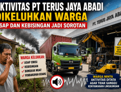 Asap Mengepul, Mesin Menderu, Aktivitas Perusahaan Terus Jaya Resahkan Warga Sekitar
