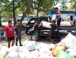 Babinsa Biak Timur Jalin Komsos Bersama Masyarakat Kampung Bindusi