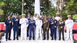 Dandim 1708/BN Hadiri Ziarah Nasional HUT Ke-81 TNI di TMP Cenderawasih Biak