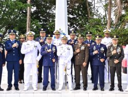 Dandim 1708/BN Hadiri Ziarah Nasional HUT Ke-81 TNI di TMP Cenderawasih Biak