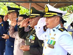 Dandim 1708/BN Hadiri Upacara HUT Ke-81 TNI di Biak