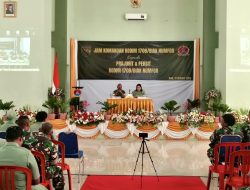 Jam Komandan, Dandim 1708/BN Tekankan Disiplin Dalam Pengelolaan Keuangan dan Keharmonisan