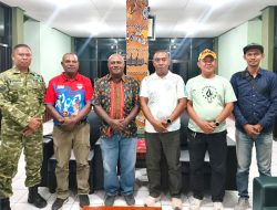 Dandim 1708/BN Bahas Pengembangan Lapangan Hoki ke Depan di Kabupaten Biak Numfor