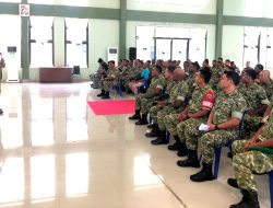 Dandim 1708/BN Berikan Pengarahan kepada Babinsa Tekankan Optimalisasi Tugas dan Penempatan Personel