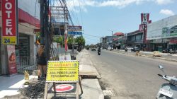 Mih Dewa Ratu…! Proyek Penataan Pendestrian Jalan Ngurah Rai Negara Kembali Dikeluhkan Netizen